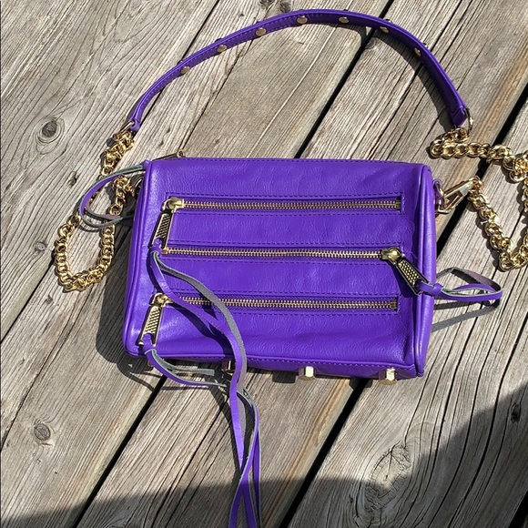 Rebecca Minkoff 5 Zip Shoulder Bag/Crossbody - Picture 2 of 4